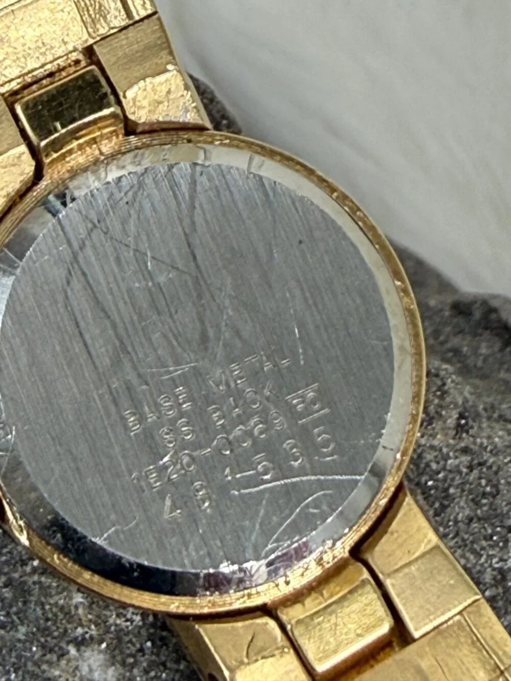 Vintage Seiko Women's Gold Tone Stainless Steel Band Watch